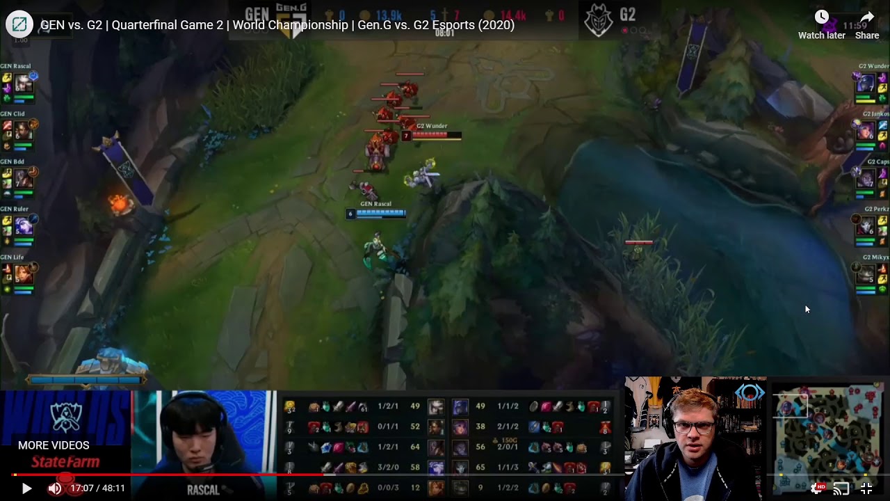 How G2 missed 9.1 points of free win probability against GenG