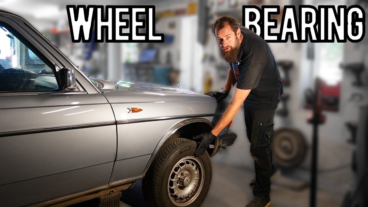Mercedes Benz S123 300TD | Changing A Front Wheel Bearing
