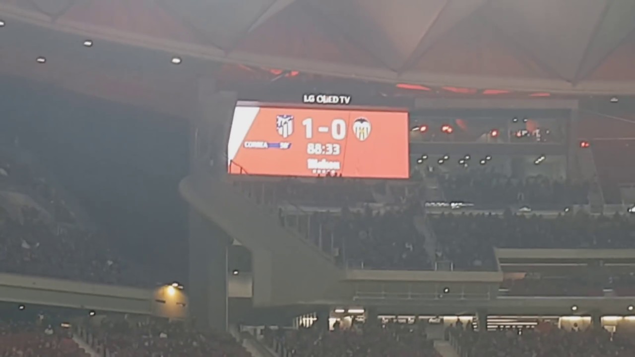ATLETICO DE MADRID VS VALENCIA (WANDA METROPOLITANO) FRENTE ATLÉTICO🔴⚪🔴⚪🔴