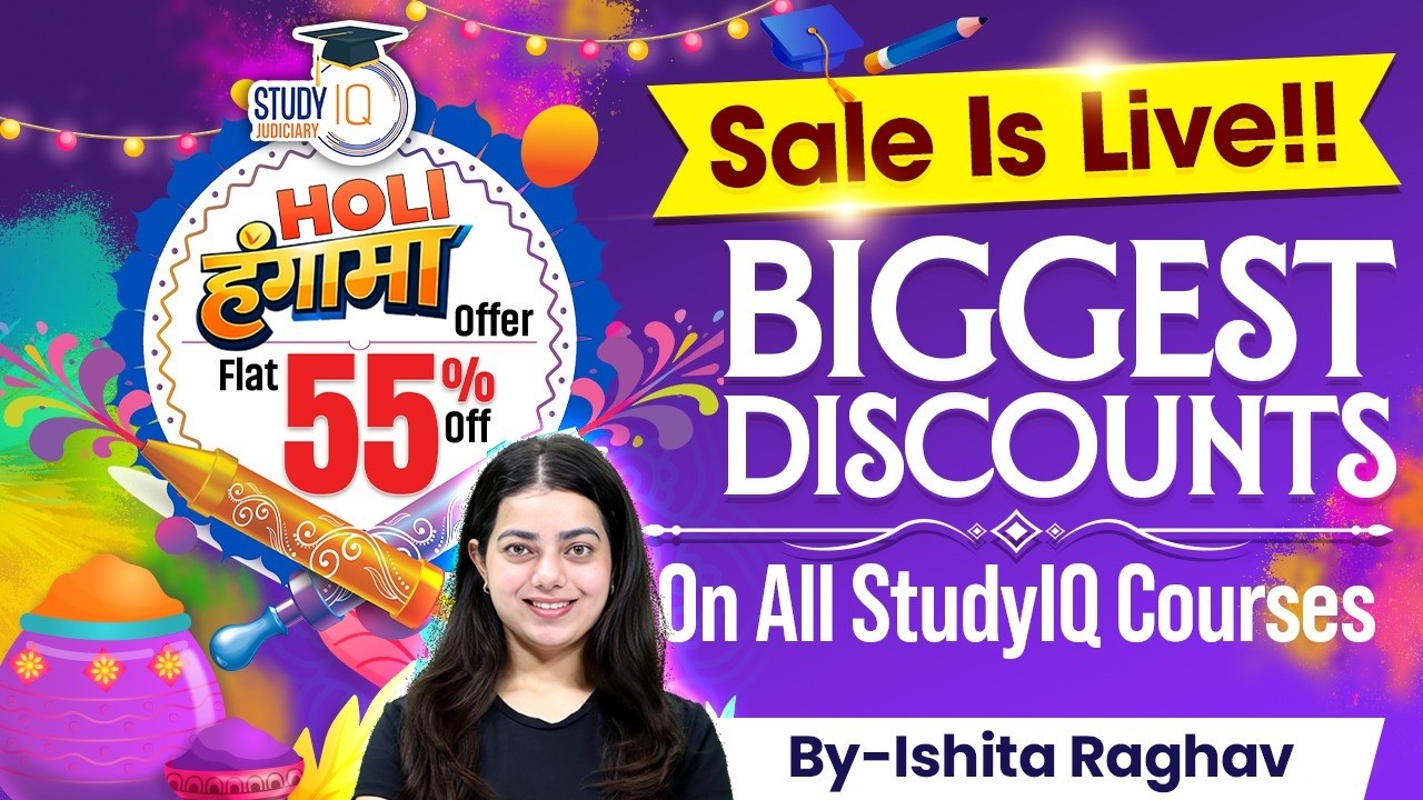 STUDY IQ BIGGEST SALE ON ALL COURSES | HURRY LIMITED TIME OFFER | BY- Ishita ma’am