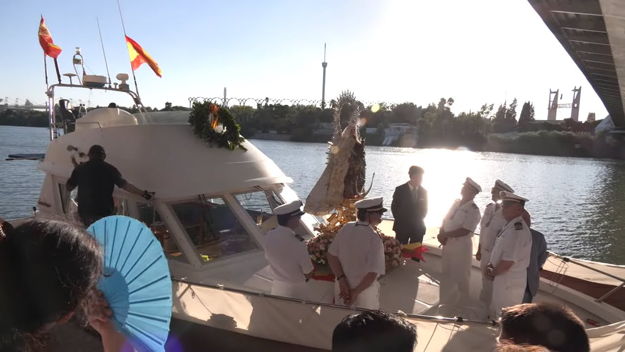 🔴EN DIRECTO: Procesión fluvial de la Virgen del Carmen de Calatrava