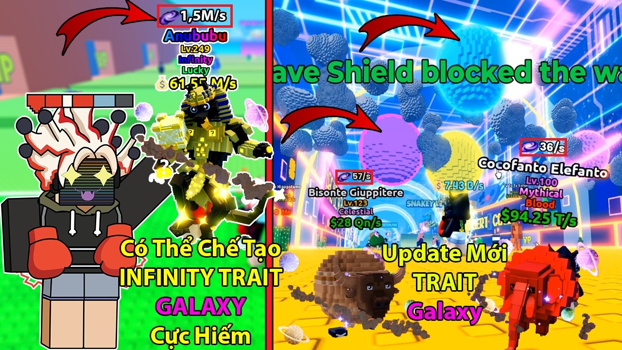 Update Ra Mắt Event Galaxy Với TRAIT Mới Và Cách Lấy INFINITY Galaxy Cực Hiếm Từ Admin Abuse | ETFB