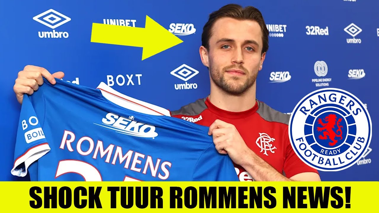 SHOCK Tuur Rommens News After Signing For Rangers
