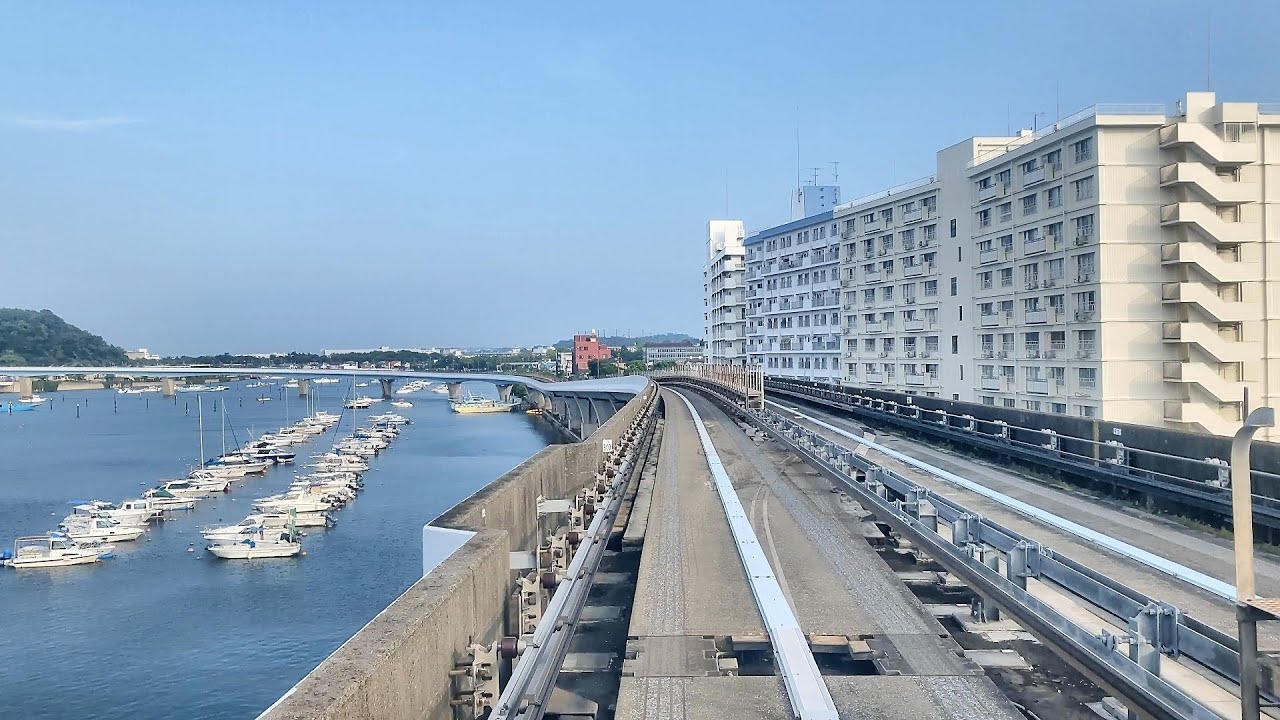 横浜シーサイドライン前面展望 金沢八景→新杉田 ＋１＜Cabview Japanrail　Yokohama Seaside Line（AGT）＋１＞