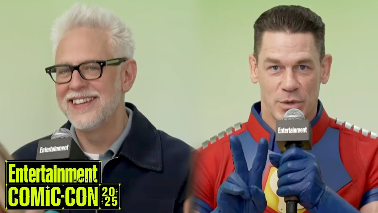 James Gunn Says All of ‘Peacemaker’ Season 1 is Canon to the DCU | SDCC 2025 | Entertainment Weekly