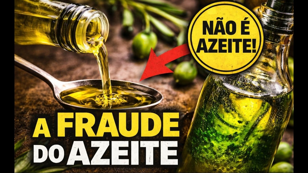 A FRAUDE DO AZEITE (O que você compra NÃO é azeite)