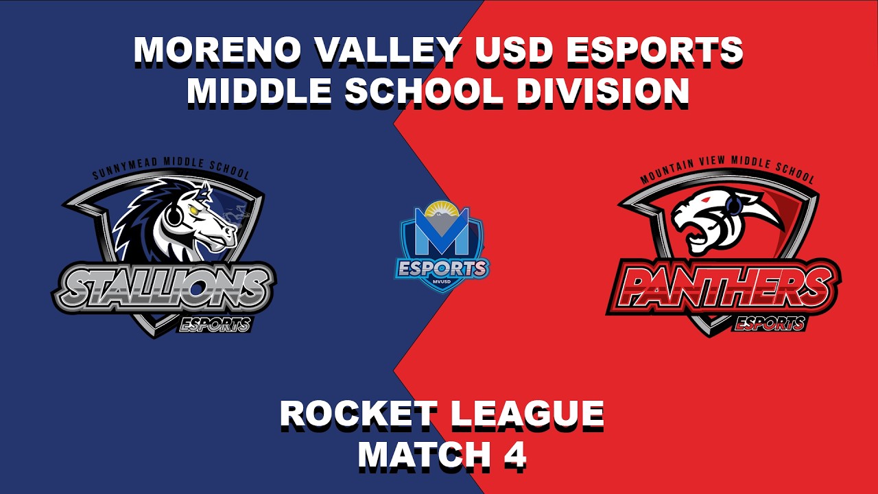 Rocket League Spring 2026 season Mountain View vs Sunnymead