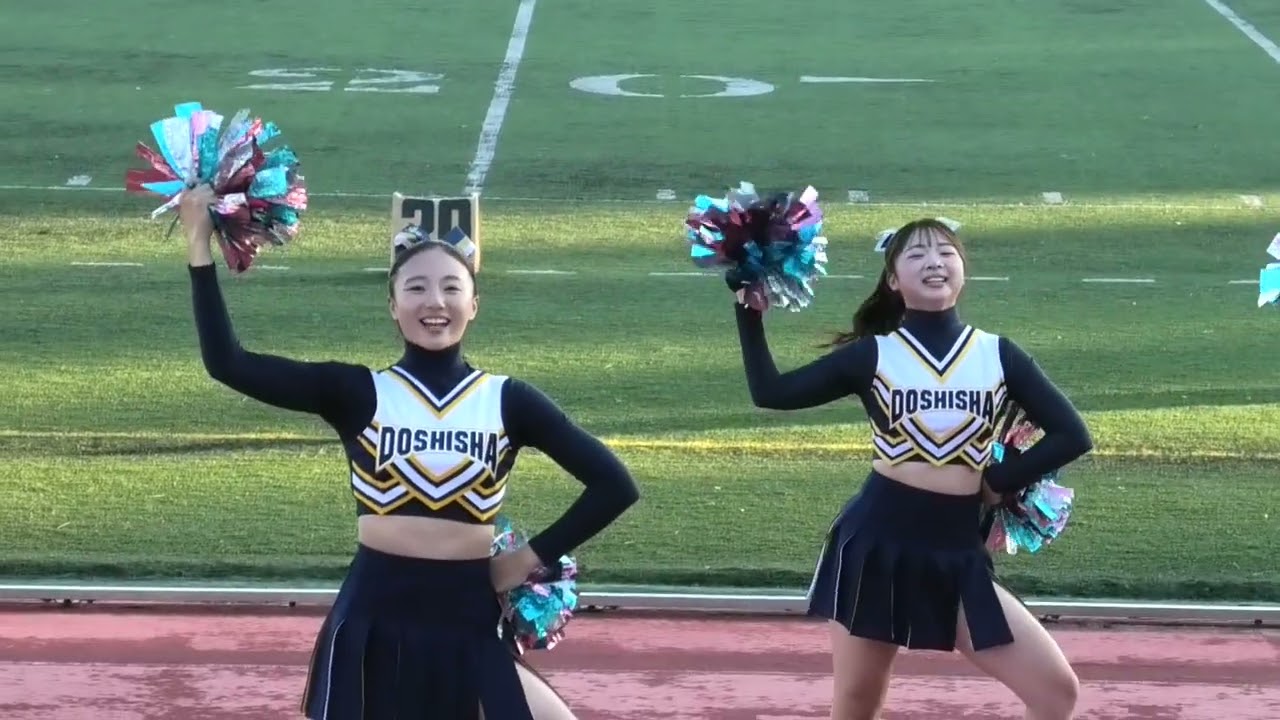 【🏈同志社応援席🏈】【同志社大學應援團】対甲南大学　2024関西学生アメリカンフットボールリーグ Div.2