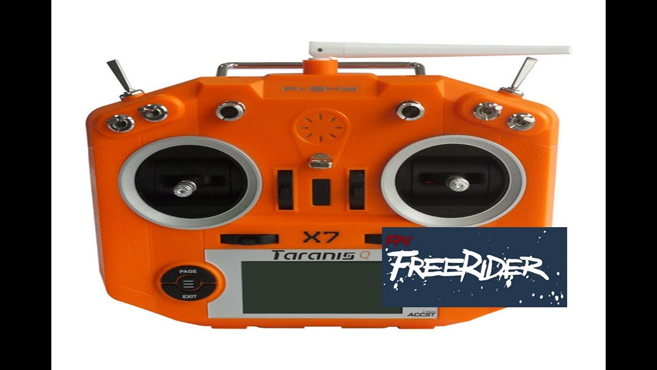 TARANIS Q X7| setup for fpv freerideer