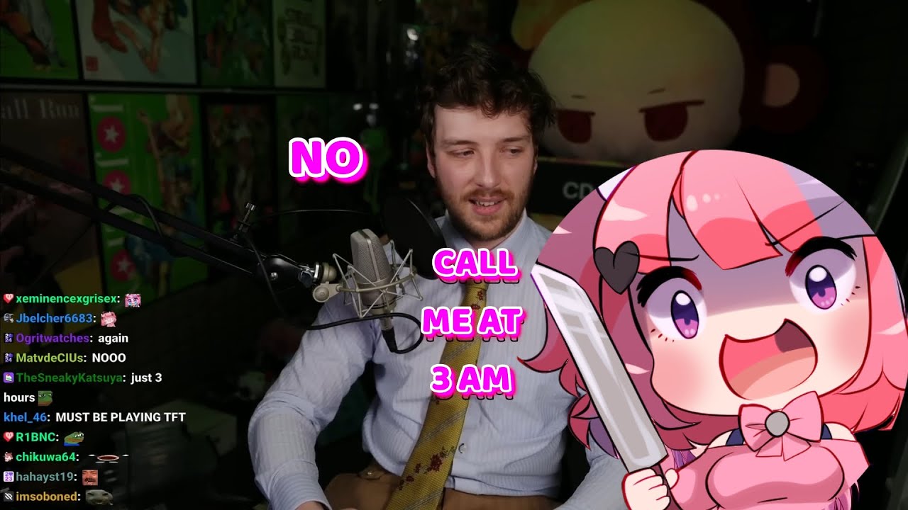 Never call ironmouse at 3AM ?