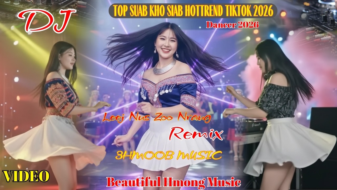 Top 5 Zaj Nkauj Hmoob Vinahouse Remix Hottiktok 2026 II 3Hmoob Music #nkaujremix #suabkhosiab