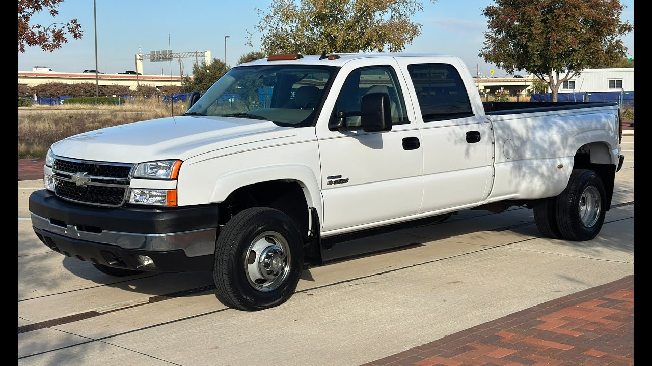 2007 Chevrolet Silverado 3500 3LT Crew Cab DRW DUALLY 2WD LBZ 6.6L Duramax - FOR SALE 9402221040