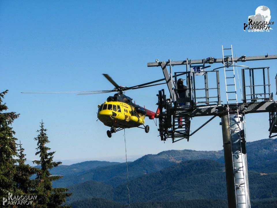 Изграждане на лифт Пампорово | Construction of lift in Pamporovo resort