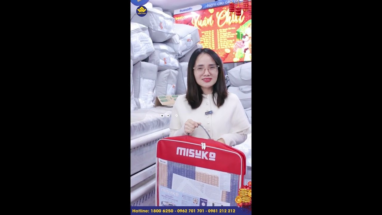 Mua quà tặng người thân, cứ đếm Đệm Xanh |Chăn ga gối đệm chính hãng