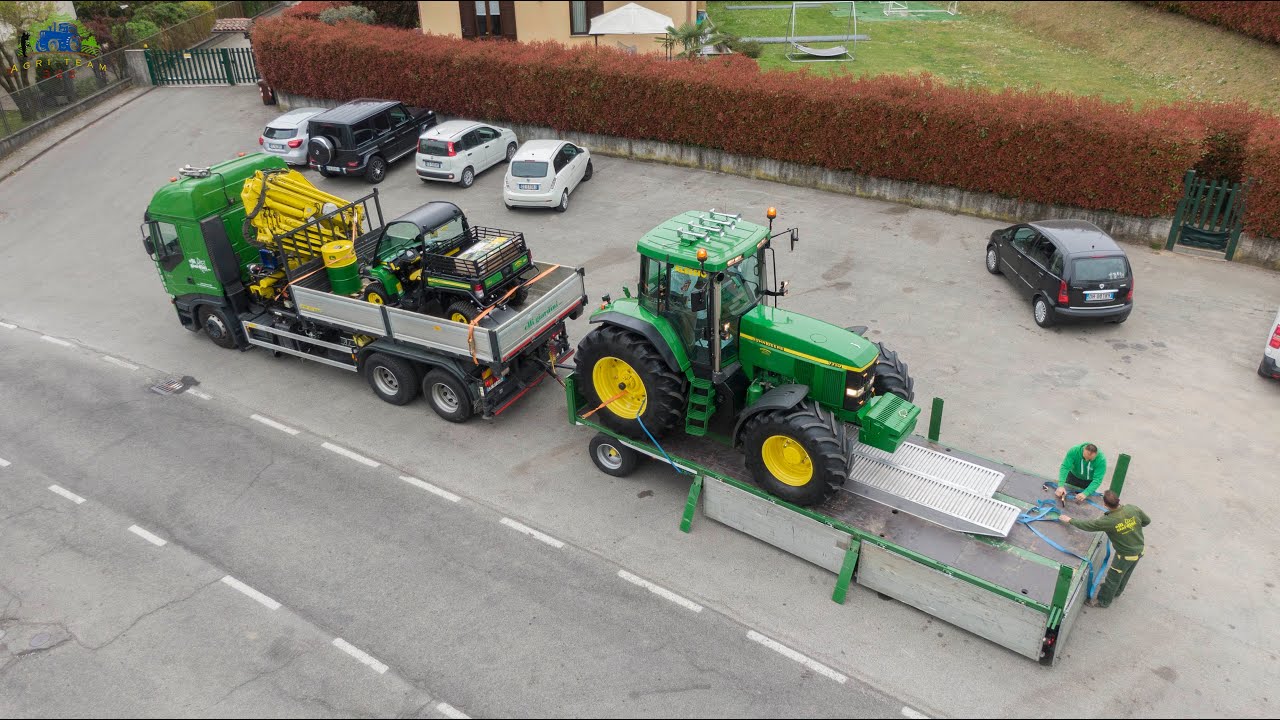 Consegna | John Deere 7710 - John Deere Gator XUV 855M | Elli Giardini | agriteam323