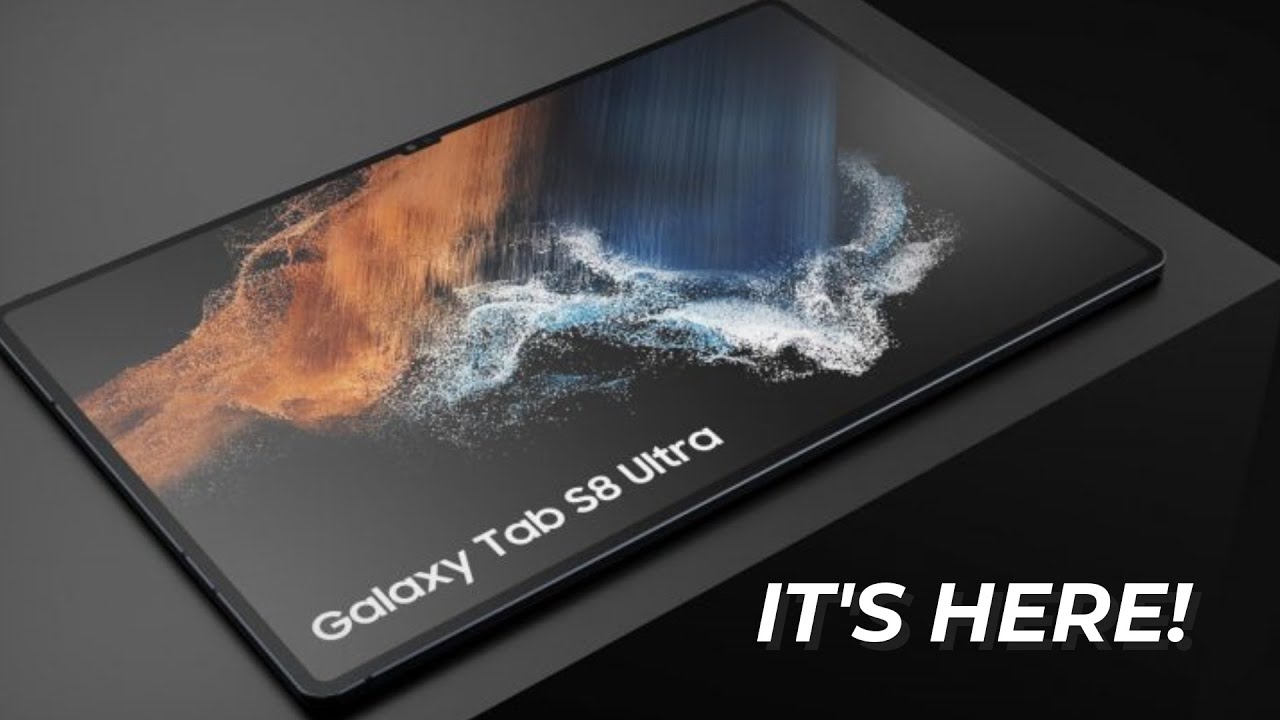 Samsung Galaxy Tab S8 ULTRA- LIVE IMAGES & Release Date