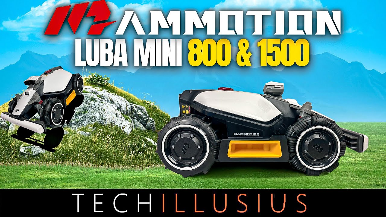 🔥Der NEUE Mammotion LUBA MINI AWD 800 & 1500 im Test!😱 - Bester Preis-Leistungs Mähroboter in 2025?🧐