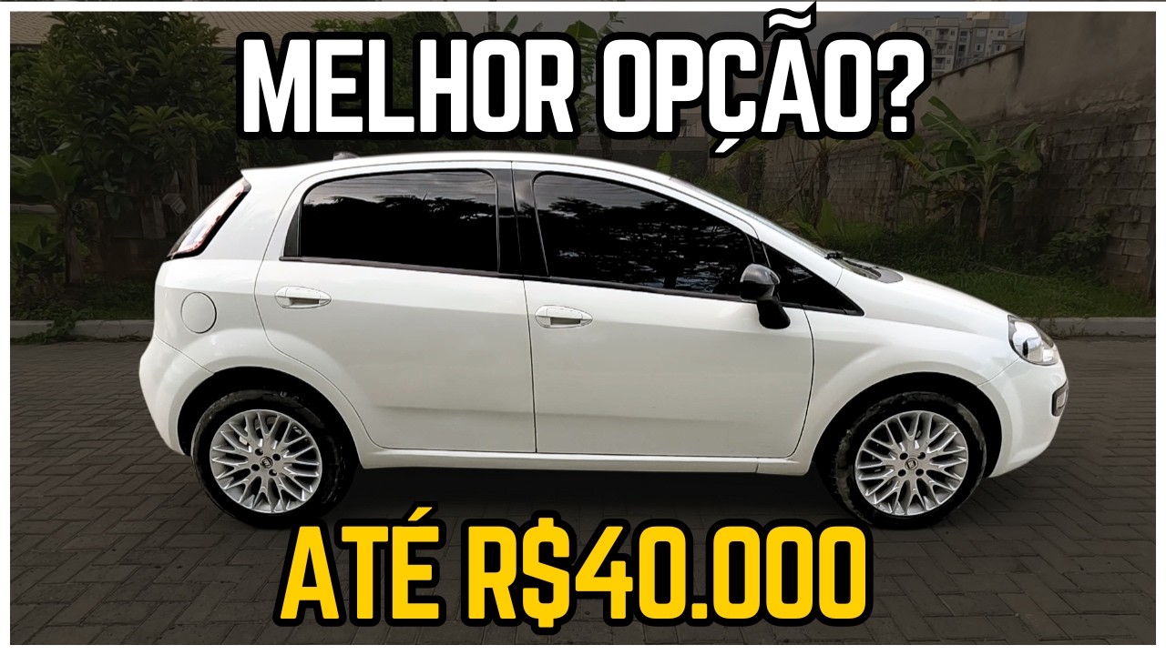 AVALIAÇÃO FIAT PUNTO 2014 1.6 VALE A PENA? MELHOR OPÇÃO ATÉ 40 MIL REAIS?