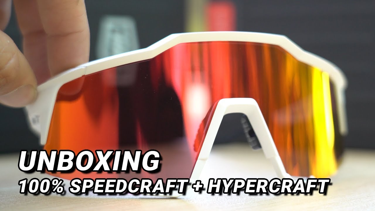 Unboxing: 100% Speedcraft and Hypercraft Sunglasses