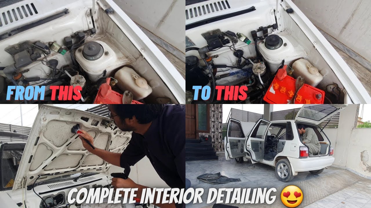 How to clean car interior at home | interior cleaning of mehran at home | KALACARIAN Episode 84.