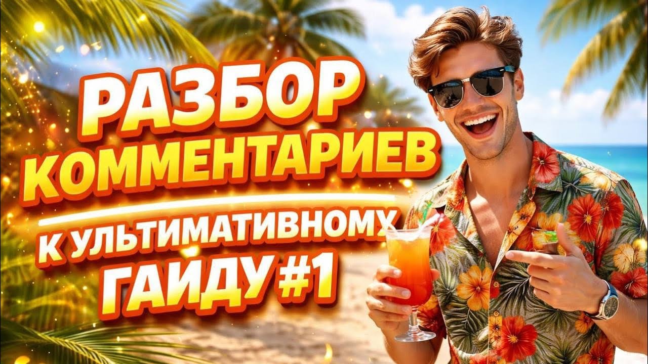 Разбор комментариев по ультимативному гайду №1