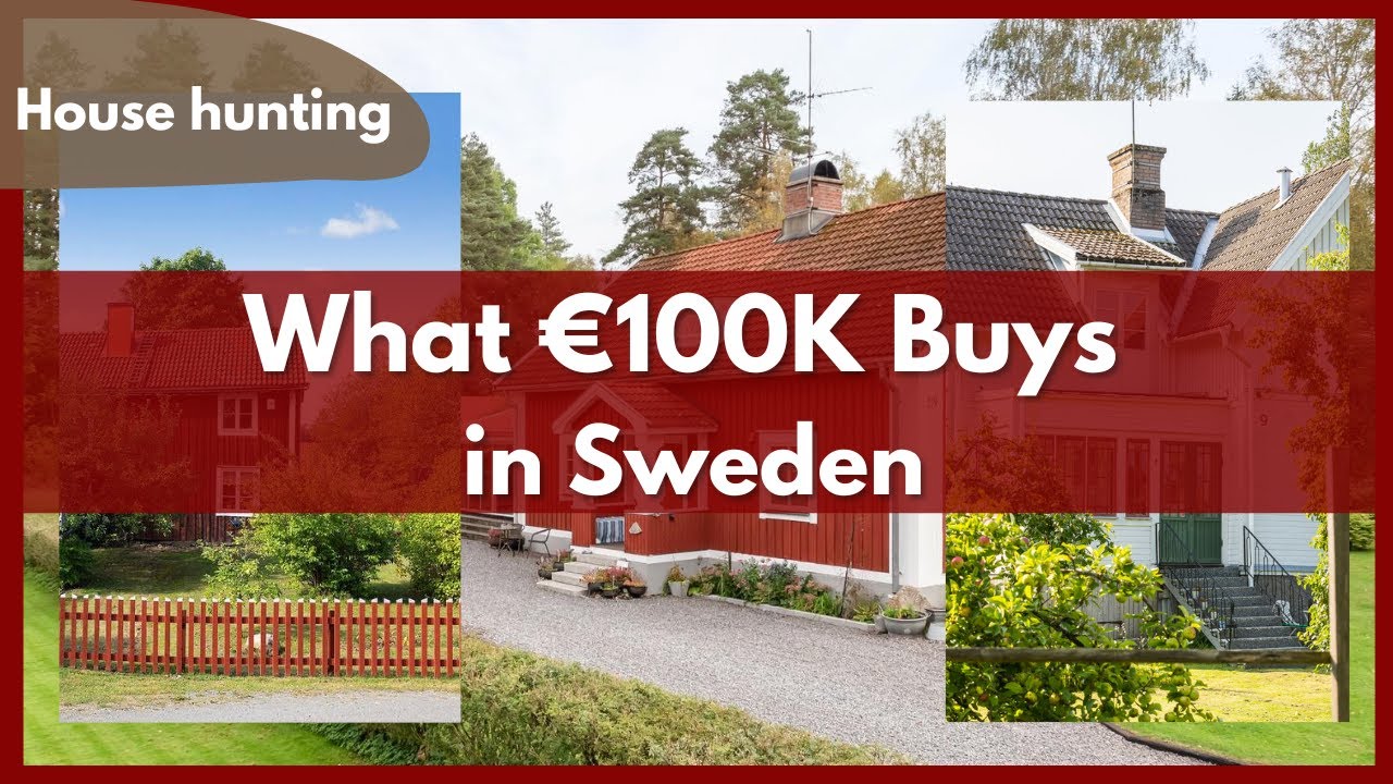 House Hunting on a Budget: What €100K Gets You in Sweden