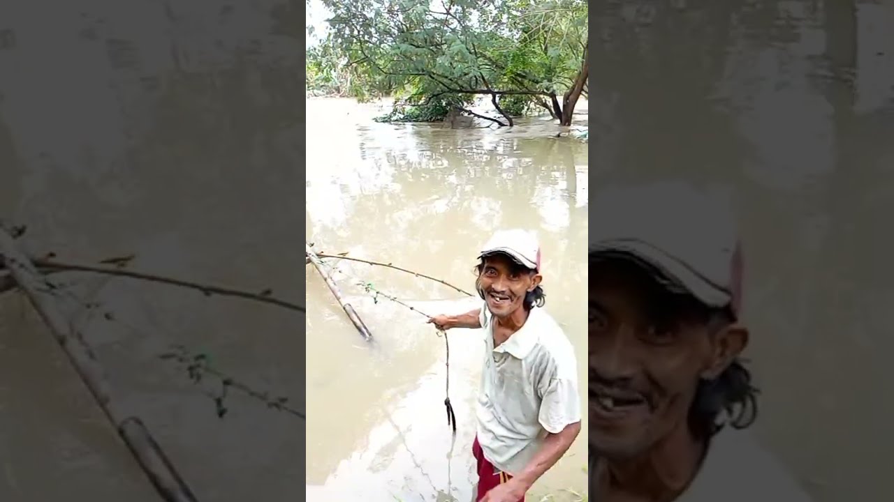 Rohmat mat sedang live sekarang! cari ikan dadakan