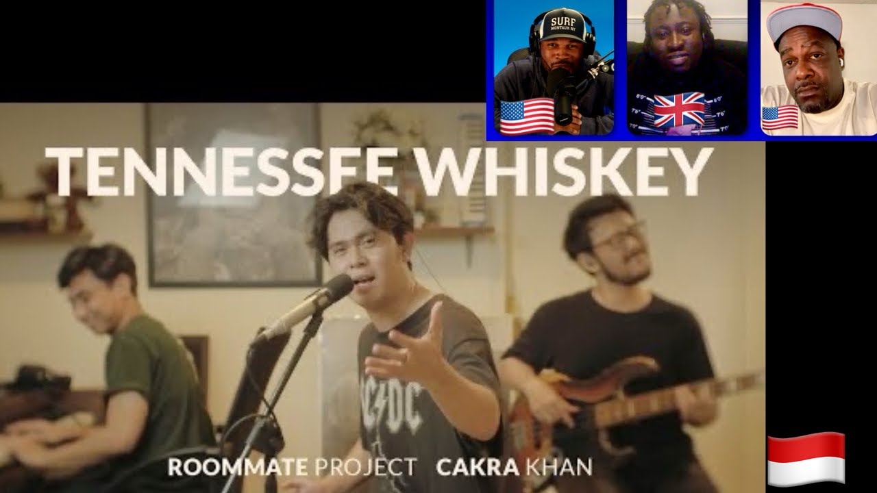 American 🇺🇸 & UK 🇬🇧 First Reaction to Cakra Khan - Tennessee Whiskey (Chris Stapleton Cover)
