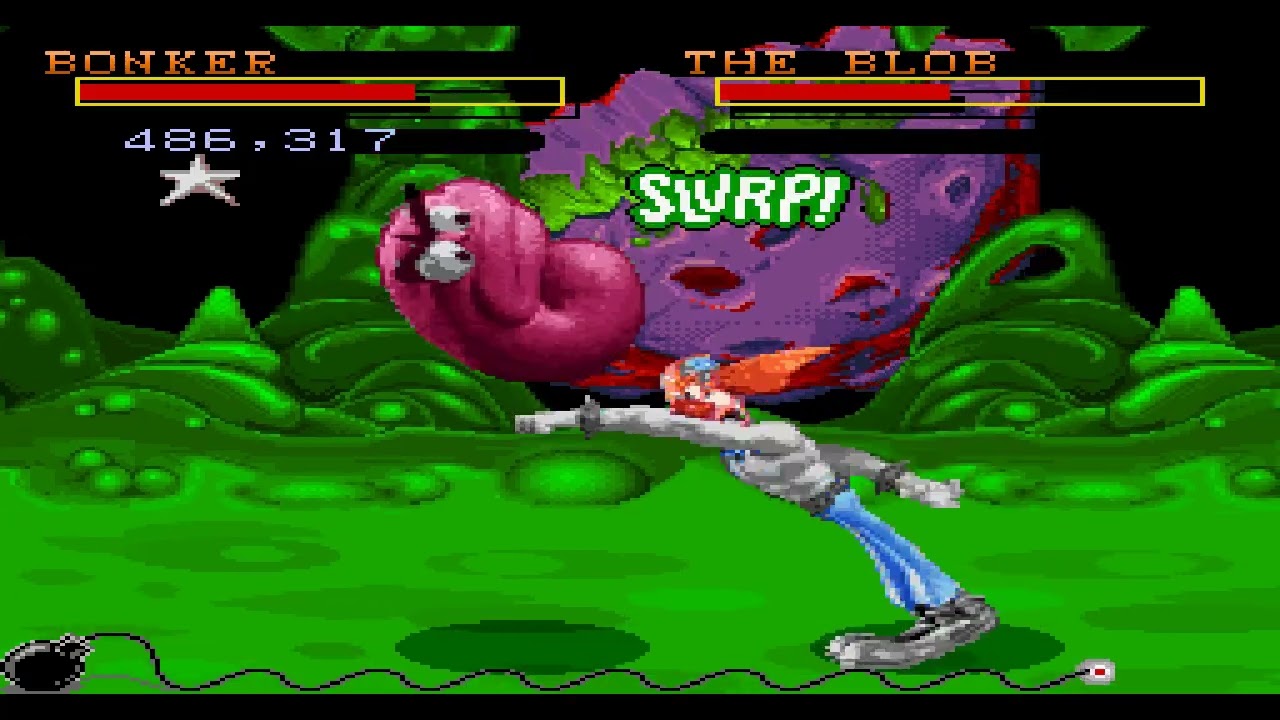 CLAYFIGHTERS - ( SNES ) - [ BONKER ]  - PLAYTHROUGH