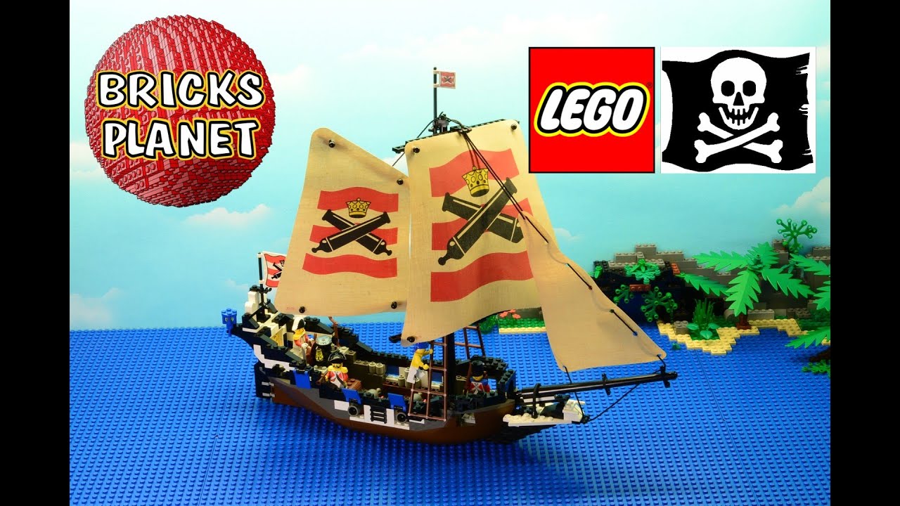 Lego Pirates 6271 Imperial Flagship 6271 - Stop Motion Review