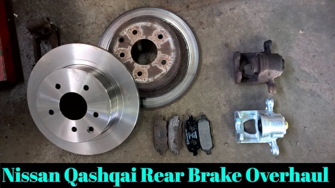 Rear Brakes Replaced On A Nissan Qashqai - How To DIY