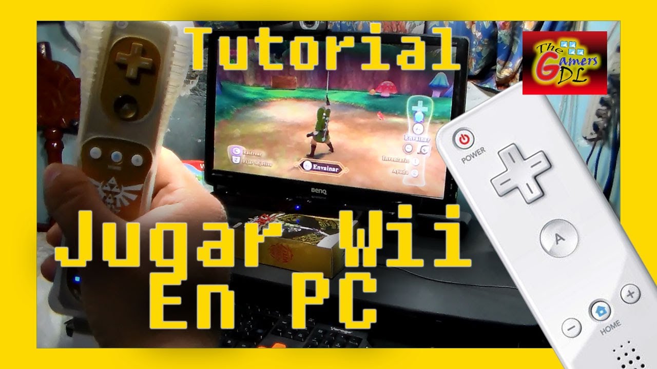 TUTORIAL Como jugar WII en la PC / Conectar WIIMOTE en DOLPHIN