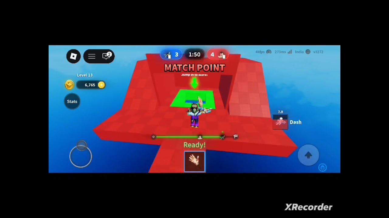 Playing Slap Duels in Roblox