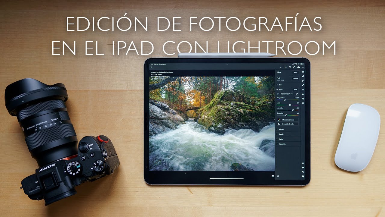 Edición de fotografías en el iPad con Lightroom