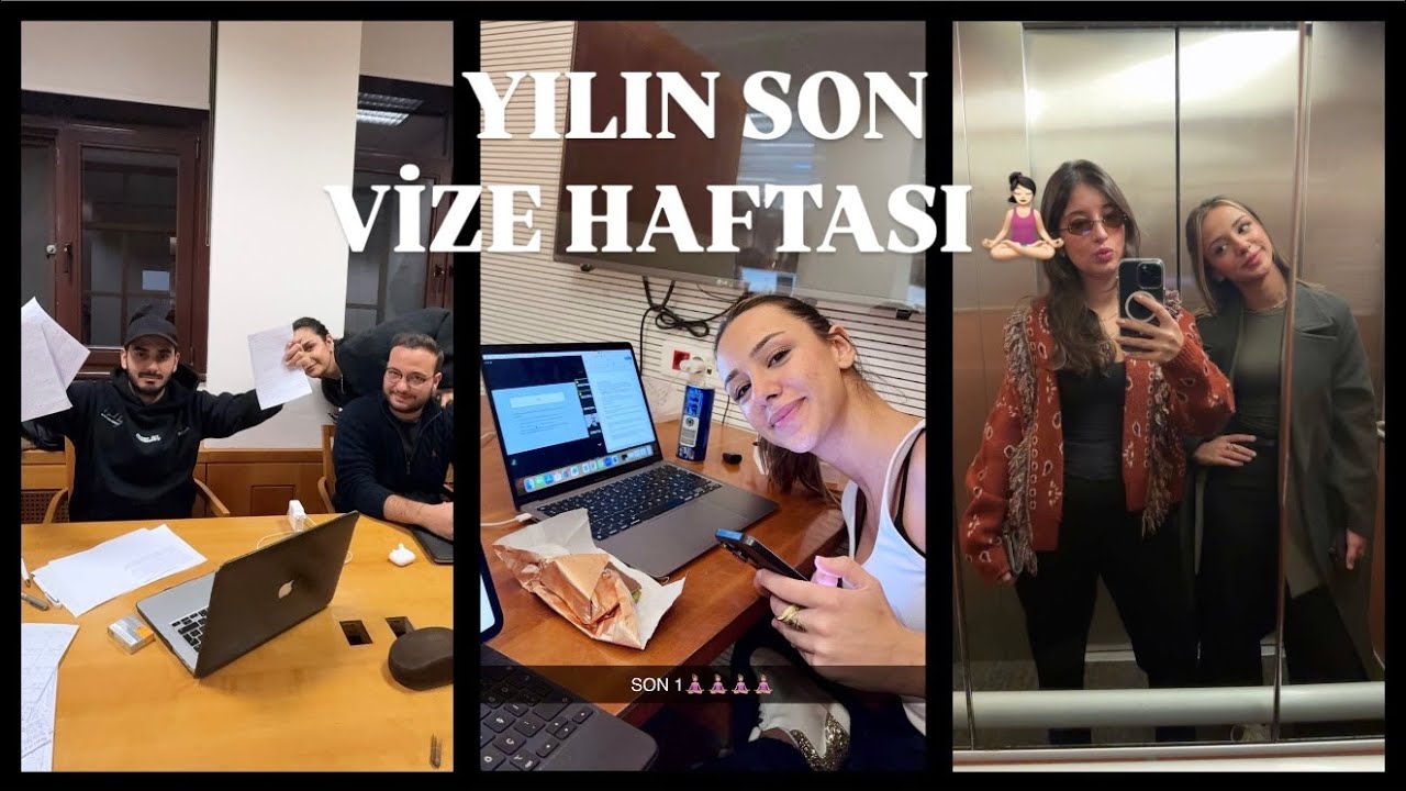 VLOG | Hukuk 3. sınıf trajikomik vize haftası 30.12.24 #koçüniversitesi