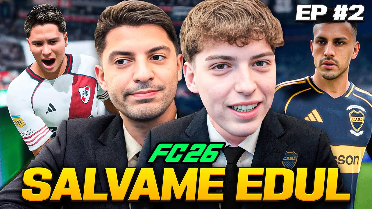 DIRIJO A BOCA CON GASTON EDUL PARA SALIR CAMPEON EN EL MODO CARRERA DEL EA FC26... EPISODIO 2