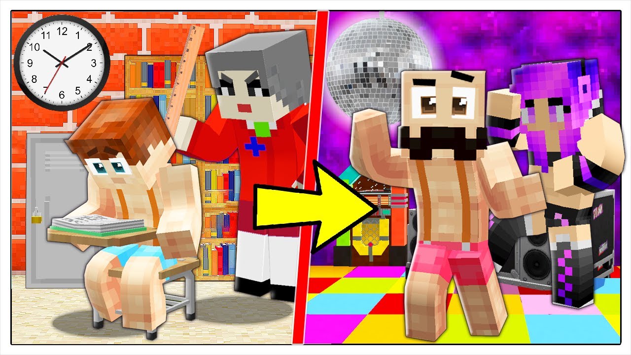 TRASFORMIAMO LA SCUOLA IN DISCOTECA! - Minecraft ITA