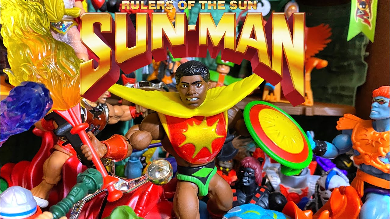 MOTU Origins Sun-Man from Mattel Creations Review!