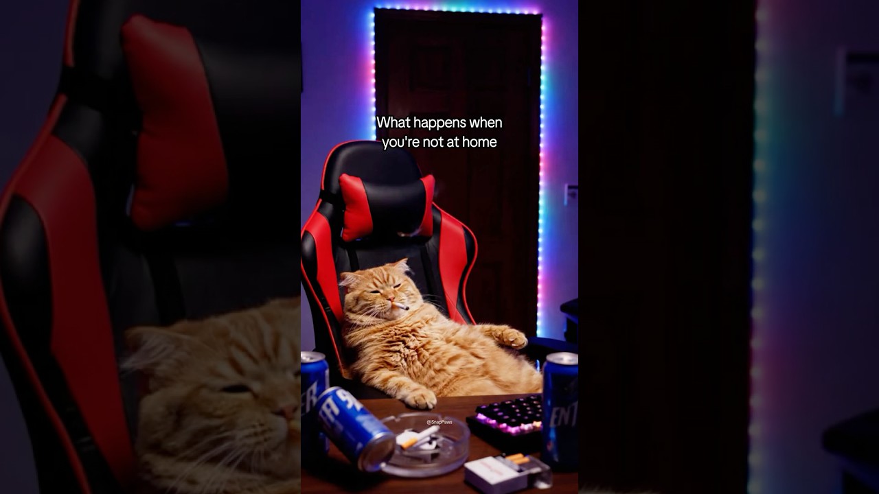 When Your Cat Offers You a Smoke #cat #shorts #orangecat