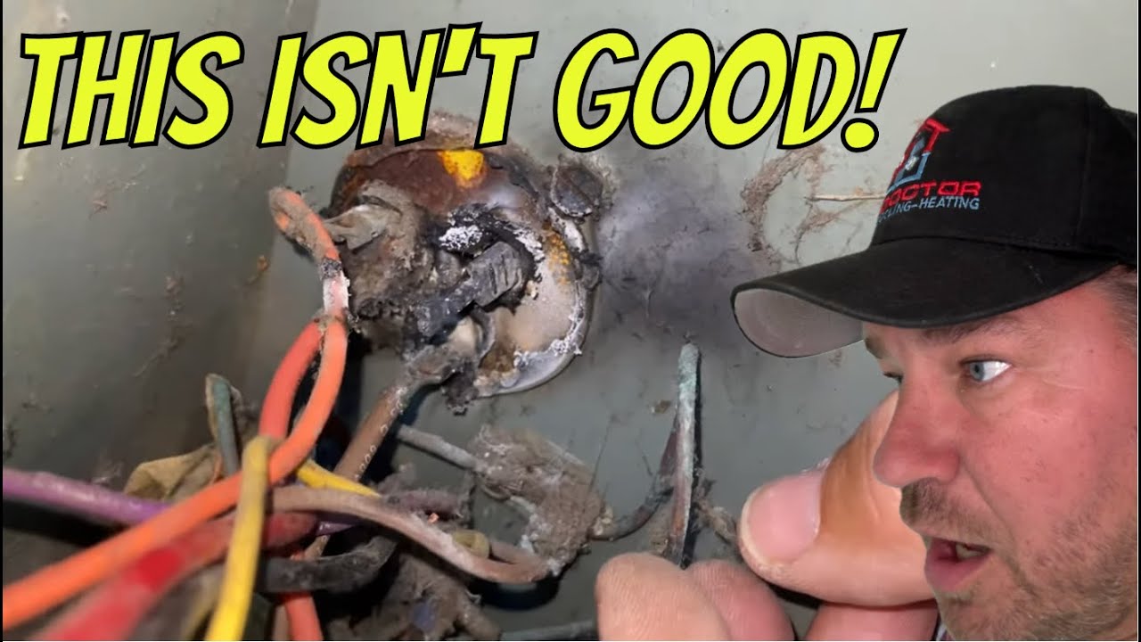 Central AC Not Cooling Nest Says No Power - Electrical Fire Destroyed Multiple HVAC Components