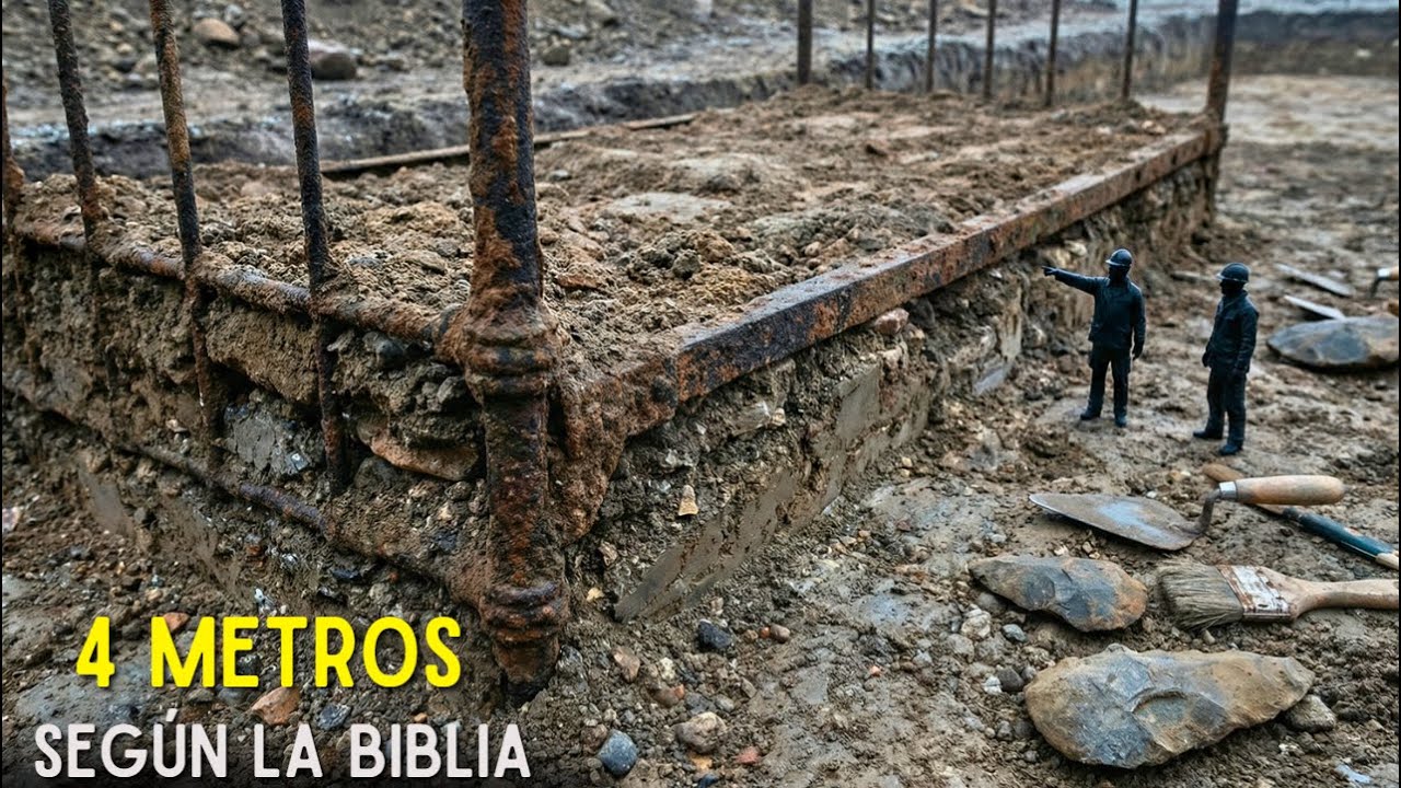 La cama de hierro de 4 metros del rey Og de Basán — Prueba física de los nefilim