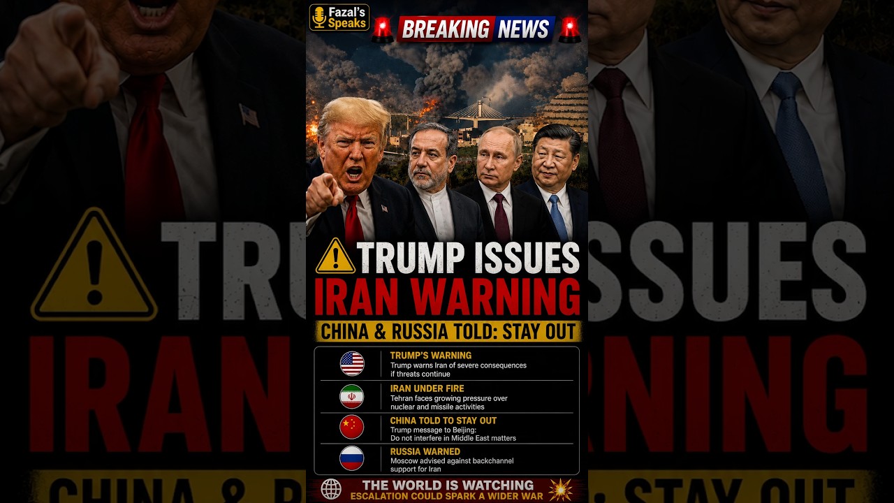 Trump warns China and Russia! #shorts #viral #trump #china