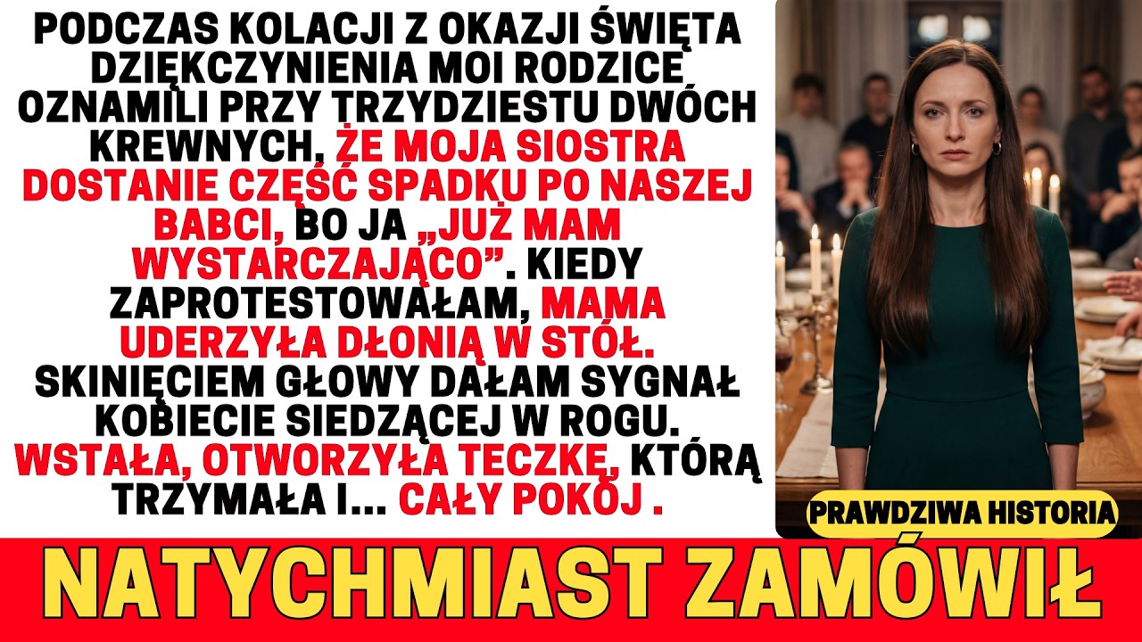 MOI RODZICE PRZEKAZALI MOJĄ CZĘŚĆ SPADKU MOJEJ SIOSTRZE — AŻ KOBIETA W ROGU UJAWNIŁA PRAWDĘ