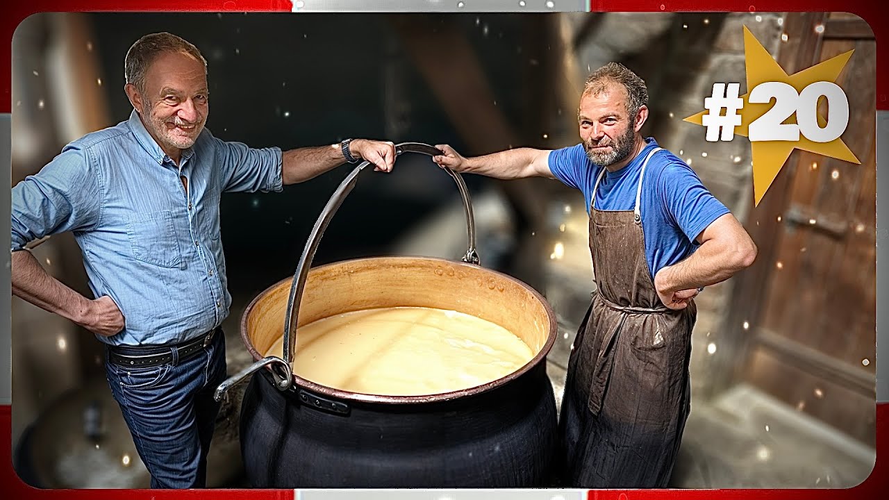 Il fabrique son fromage comme il y a 200 ans 🔥 (calendrier des fromages: jour 20)