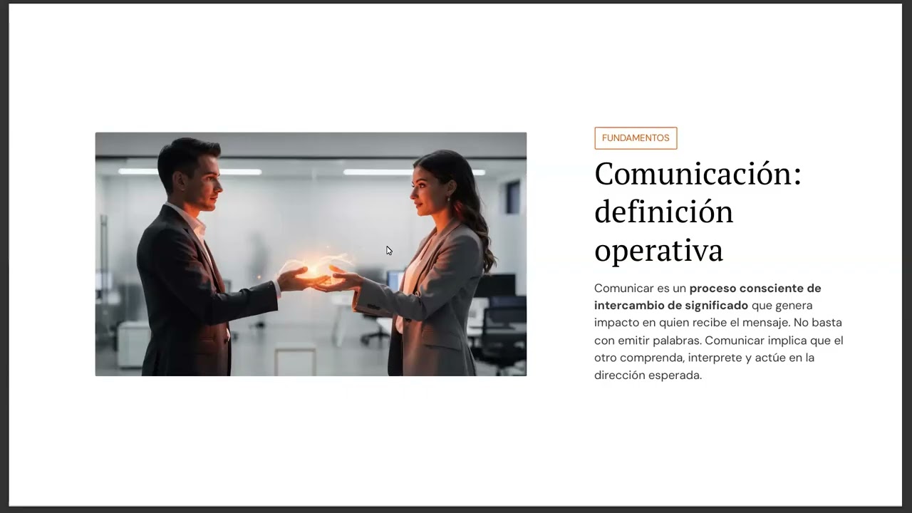 Comunicación efectiva