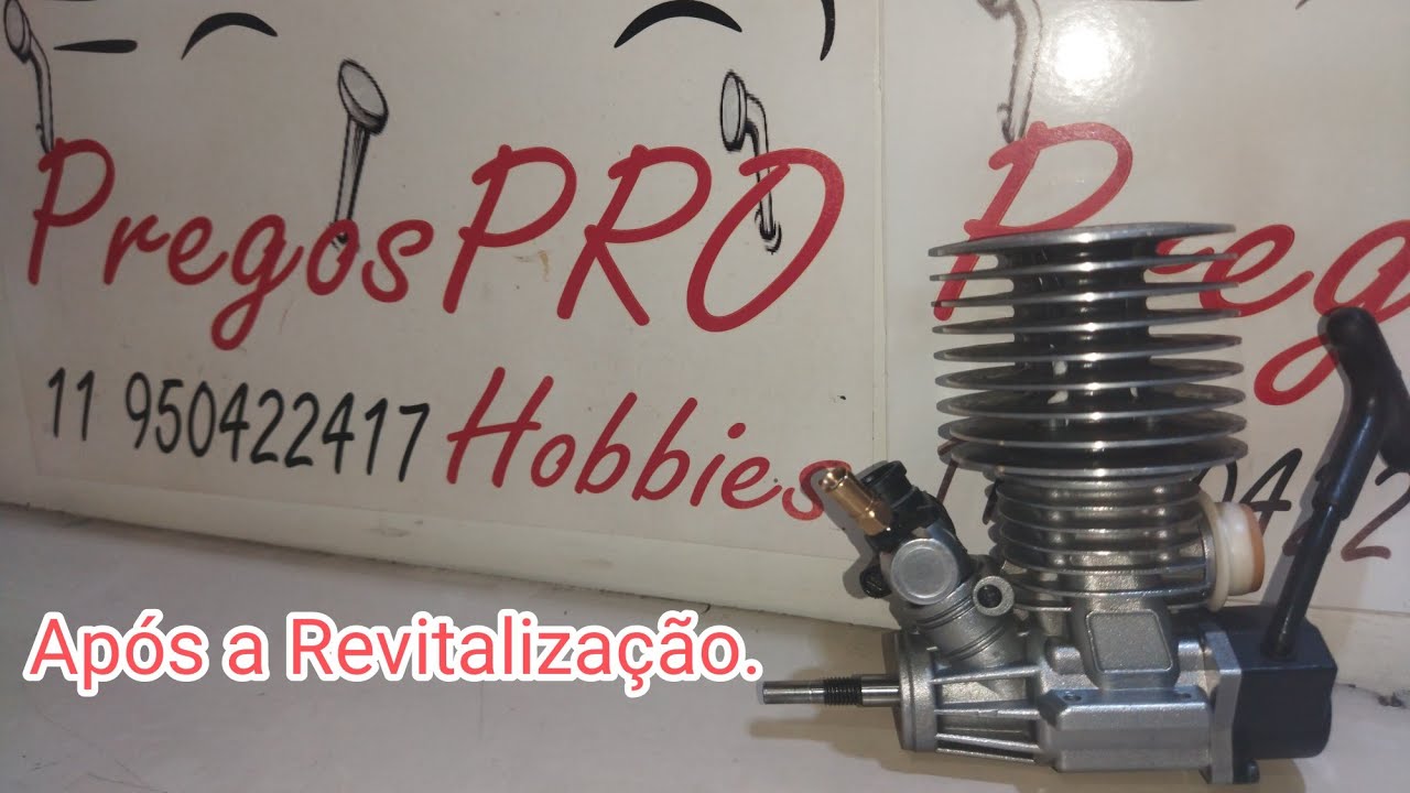 2° Parte Revitalização Motor Kyosho ke 21 R do nosso amigo Rafa nitro la de Aracaju / SE.