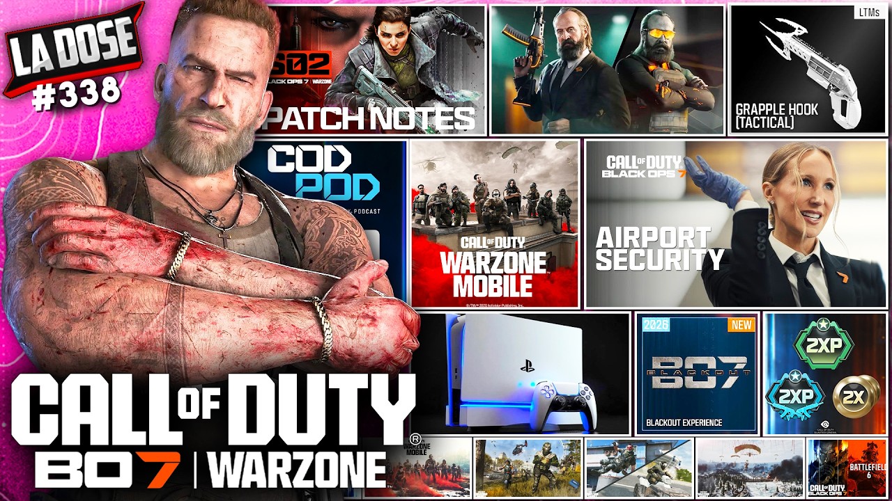 La FIN de WARZONE MOBILE, MISE &Agrave; JOUR BLACK OPS 7 & LE SCANDALE DU REPLACER ! (LA DOSE 338)