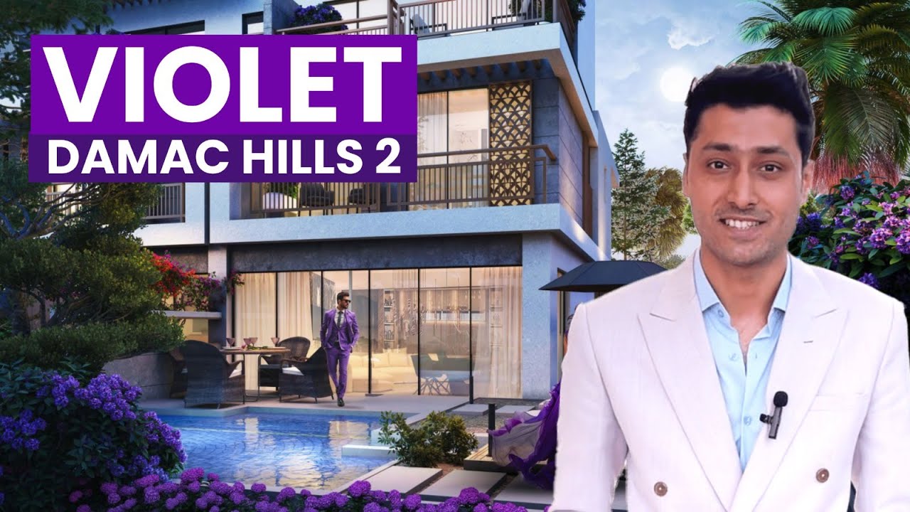 Damac Hills 2 -  Violet - 4 bedroom(G+2) Townhouse Investment in Dubai