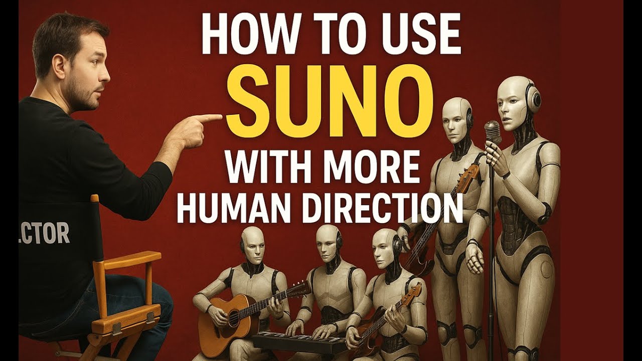MUSIC PRODUCER Shows: How to Use SUNO with more HUMAN DIRECTION