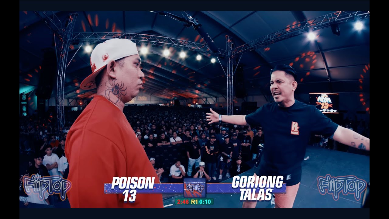 FlipTop - Poison13 vs Goriong Talas
